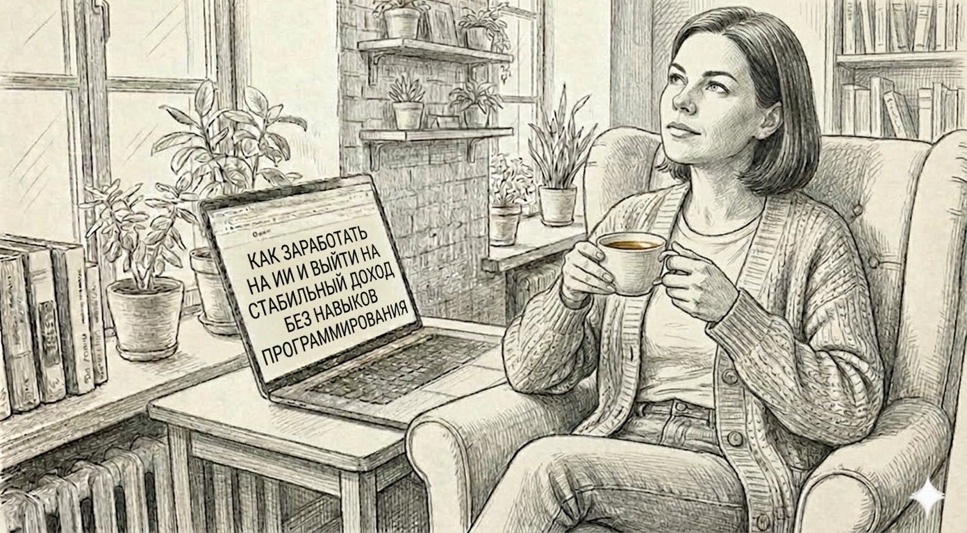 Как заработать на ИИ и выйти на стабильный доход без навыков программирования