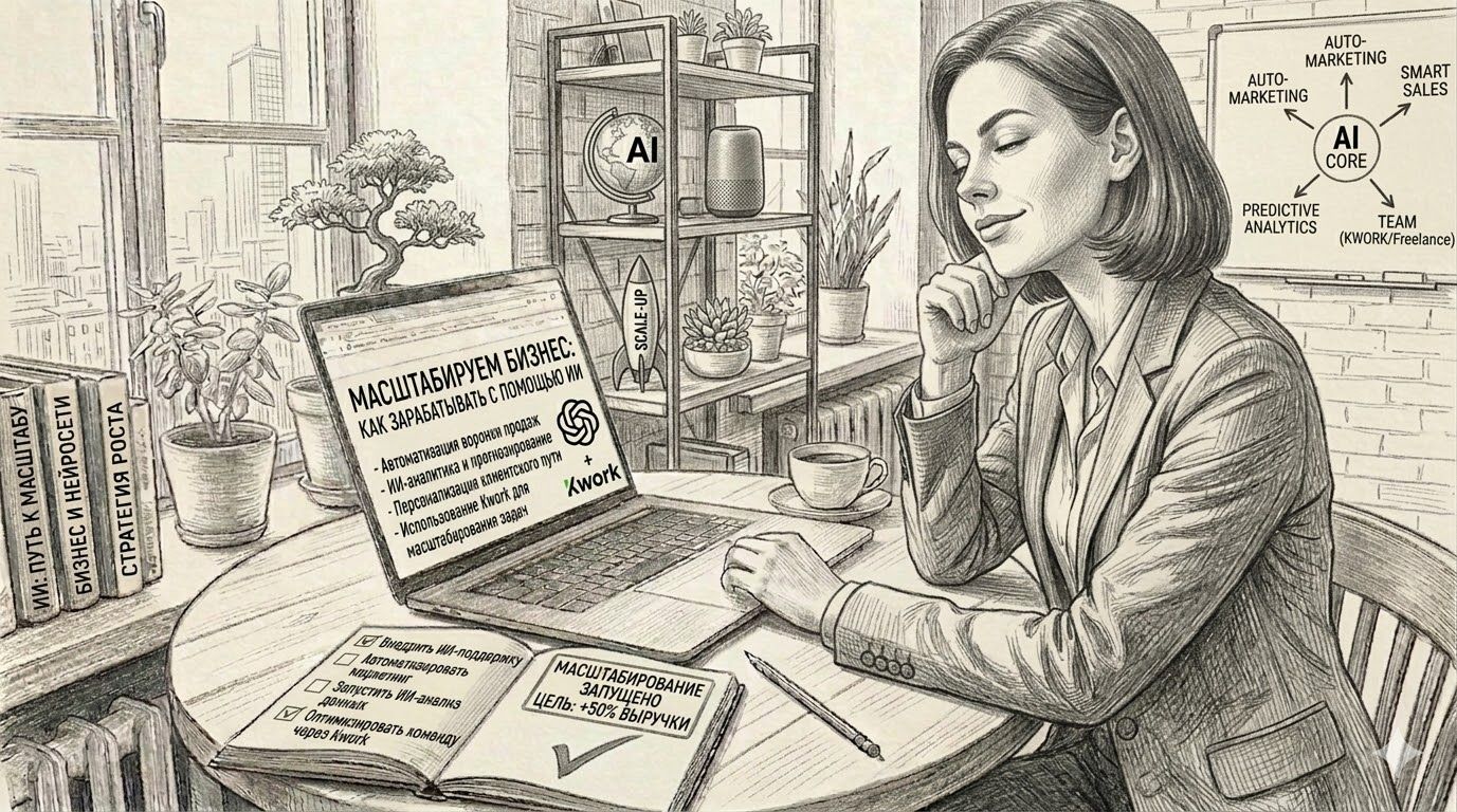 Масштабируем бизнес: как зарабатывать с помощью ИИ, обслуживая в 3 раза больше клиентов